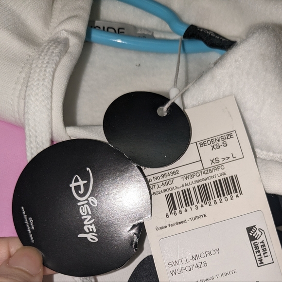 Oversized printed hoodie - cream/mickey mouse - Picture 7 of 10